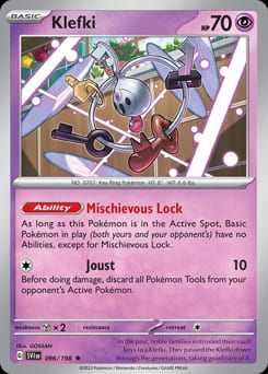 Scarlet & Violet Klefki #96 card