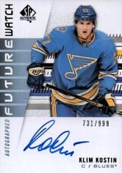 2019-20 SP Authentic Base Set Klim Kostin #246 card