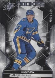 2019-20 SPx Base Set Klim Kostin #55 card