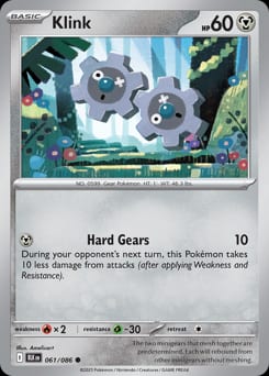 Black Bolt Klink #61 card