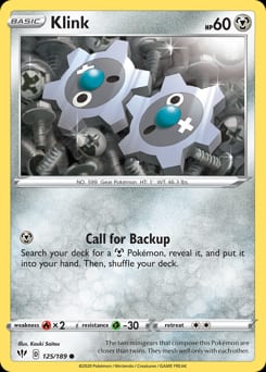 Darkness Ablaze Klink #125 card
