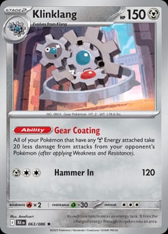 Black Bolt Klinklang #63 card