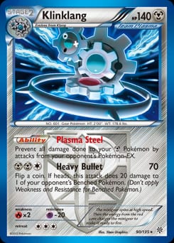 Plasma Storm Klinklang #90 card