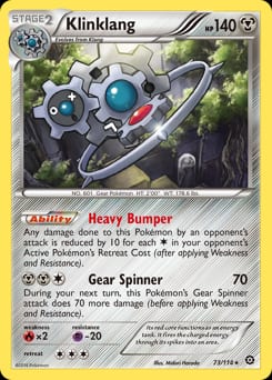 Steam Siege Klinklang #73 card