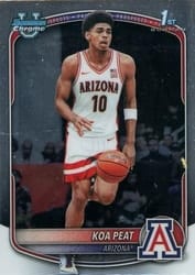 2025-26 Bowman Chrome Prospects Koa Peat #BCP-3 card
