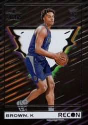 2023-24 Panini Recon Base Set Kobe Brown #223 card