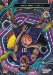 2023-24 Topps Chrome Cosmic Base Set Kobe Brown #177 card