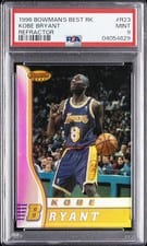 1996 Bowman's Best Rookie Kobe Bryant Refractor #R23 card