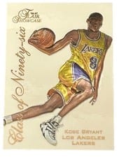 1996 Flair Showcase Class of '96 Kobe Bryant #4 card