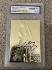 1996 Fleer 23KT Gold Kobe Bryant card
