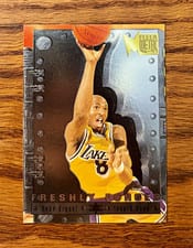 1996 Hoops Rookie Kobe Bryant #3 card