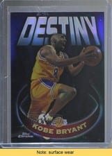 1997 Topps Chrome Destiny Kobe Bryant Refractor #D5 card
