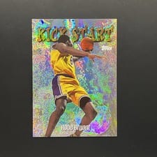 Kobe Bryant 1998 Topps Kick Start card