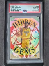 Kobe Bryant 2000 Topps Hidden Gems card