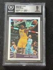 2009 Topps Chrome Kobe Bryant Refractor #44 card