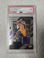 2018 Panini Prizm Sensational Swatches Kobe Bryant #19 card