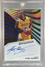 2018 Panini Revolution Autographs Kobe Bryant #AU-KBR card
