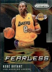 2019-20 Panini Prizm Fearless Kobe Bryant #12 card
