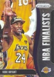 2019-20 Panini Prizm NBA Finalists Kobe Bryant #9 card
