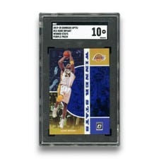 2019 Panini Donruss Optic Winner Stays Kobe Bryant #12 card