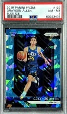 2019 Panini Prizm Kobe Bryant Blue Ice Prizm #8 card