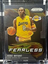 2019 Panini Prizm Fearless Kobe Bryant #12 card