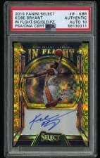 2019 Panini Prizm Signatures Kobe Bryant Mojo Prizm #KBR card