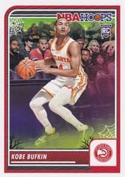2023-24 Hoops Haunted Hoops Base Set Kobe Bufkin #148 card