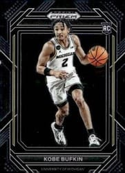 2023 Panini Prizm Draft Picks Base Set Kobe Bufkin #22 card