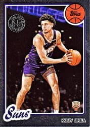 2025-26 Topps 1980-81 Topps Basketball Koby Brea #80BK-84 card