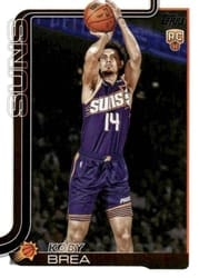 2025-26 Topps Base Set Koby Brea #242 card