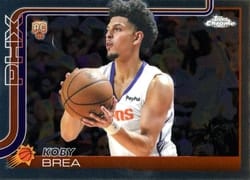 2025-26 Topps Chrome Base Set Koby Brea #292 card