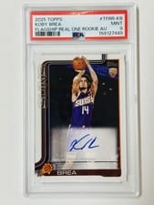 2025-26 Topps Flagship Real One Rookie Autographs Koby Brea #TFRR-KB card