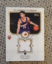 2025-26 Topps Franchise Fabrics Koby Brea #FF-KB card
