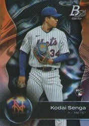 2023 Bowman Platinum Base Set Kodai Senga #78 card