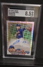 2023 Topps Chrome Logofractor Edition Autographs Kodai Senga #RCA-KS card