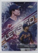 2023 Topps Chrome Update Let's Go Kodai Senga #LG-56 card