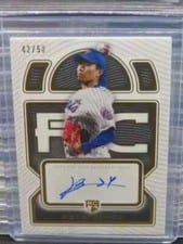 2023 Topps Definitive Collection Rookie Autographs Kodai Senga #DRA-KS1 card