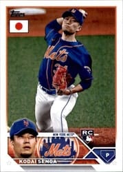 2023 Topps Japan Edition Base Set Kodai Senga #204 card