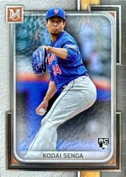2023 Topps Museum Collection Base Set Kodai Senga #43 card