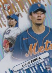 2023 Topps Pristine Fresh Faces Kodai Senga #FF-2 card