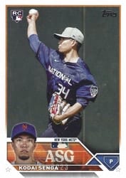 2023 Topps Update 2023 All-Star Game Kodai Senga #ASG-39 card