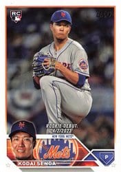 2023 Topps Update Base Set Kodai Senga #US20 card