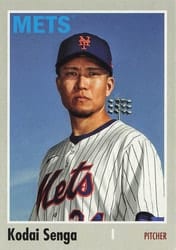 2024 Topps Archives Base Set Kodai Senga #154 card