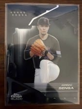 2026 Topps Chrome Black Base Set Kodai Senga #119 card
