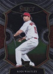 2021 Panini Select Base Set Kodi Whitley #21 card