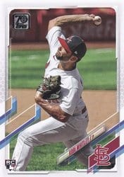2021 Topps Base Set Kodi Whitley #145 card