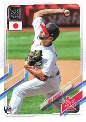 2021 Topps Japan Edition Base Set Kodi Whitley #215 card