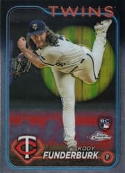 2024 Topps Chrome Base Set Kody Funderburk #297 card