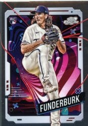 2024 Topps Cosmic Chrome Base Set Kody Funderburk #104 card